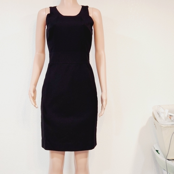 J Crew Factory Tailored Lightweight Wool Dress Size 4 - Picture 1 of 16